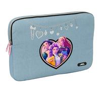 K-POP Demon Hunters HUNTR/X Laptoptasche 39,6 cm (15,6 Zoll), ideal für Kinder verschiedener Altersgruppen, bequem und vielseitig, strapazierfähig, 39,5 x 3,5 x 27,5 cm