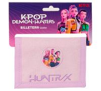 K-POP Demon Hunters ICONIC Geldbörse mit Kopfteil, Brieftasche, Geldbörse, bequem und vielseitig, robust, 12,5 x 9,5 cm
