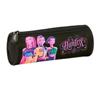 Safta Federmäppchen K-POP Demon Hunters – rund, für Kinder 5–14 Jahre, 20 x 7 cm