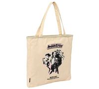 K-POP Demon Hunters - Star Tote Bag mit Reißverschluss, ideal für Kinder, bequem und vielseitig, robust, 36 x 6,5 x 38 cm