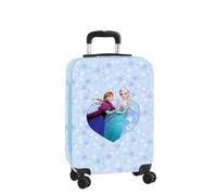 Safta Kabinenkoffer, 50,8 cm (20 Zoll), Disney, starr, ABS+PC, 4 Doppelrollen, um 360° drehbar, Sicherheitsschloss, innen gefüttert mit Trennwand und Netztasche, Maße 34,5 x 20 x 55 cm