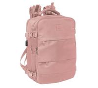 Safta Kabinenreiserucksack für 39,6 cm (15,6 Zoll) Laptop, ideal für Jugendliche verschiedener Altersgruppen, bequem und vielseitig, Qualität und Widerstandsfähigkeit, 29 x 19 x 44 cm, Rosa, M, Casual