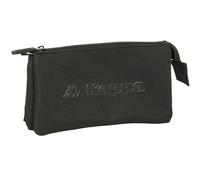 safta Kappa Basics Federmäppchen für Kinder, ideal für Kinder im Schulalter, bequem und vielseitig, Qualität und Widerstandsfähigkeit, 22 x 3 x 12 cm, Schwarz, M, Casual