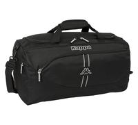 Safta KAPPA Dark Sporttasche, Rucksack, ideal für Kinder verschiedener Altersgruppen, bequem und vielseitig, Qualität und Widerstandsfähigkeit, 50 x 25 x 25 cm, Schwarz, M, Casual