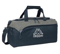 Safta KAPPA DARK NAVY - Sporttasche, Rucksack, Ideal für Kinder unterschiedlichen Alters, bequem und vielseitig, Qualität und Widerstandsfähigkeit, 50 x 25 x 25 cm, Grau/Marineblau Melange, Grau /