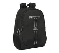 Safta KAPPA DARK Schulrucksack für Kinder, ideal für Kinder verschiedener Altersgruppen, bequem und vielseitig, Qualität und Widerstandsfähigkeit, 32 x 16 x 44 cm, Schwarz, M, Casual