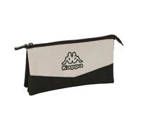 safta KAPPA GREY Federmäppchen für Kinder, ideal für Kinder im Schulalter, bequem und vielseitig, Qualität und Widerstandsfähigkeit, 22 x 3 x 12 cm