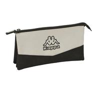safta KAPPA GREY Federmäppchen für Kinder, ideal für Kinder im Schulalter, bequem und vielseitig, Qualität und Widerstandsfähigkeit, 22 x 3 x 12 cm