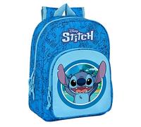 Safta Kinder-Rucksack Lilo & Stitch Adapt – anpassbar, robust, 26 x 11 x 34 cm, Blau