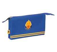 safta Kings League Saiyans Federmäppchen für Kinder, ideal für Kinder im Schulalter, bequem und vielseitig, Qualität und Widerstandsfähigkeit, 22 x 3 x 12 cm, Blau, blau, Estándar, Lässig