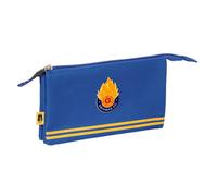 safta Kings League Saiyans Federmäppchen für Kinder, ideal für Kinder im Schulalter, bequem und vielseitig, Qualität und Widerstandsfähigkeit, 22 x 3 x 12 cm, Blau, blau, Estándar, Lässig