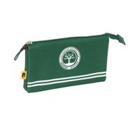 Safta Federmäppchen Kings League Troncos Dreifach für Kinder 22 x 12 x 3 cm Dunkelgrün