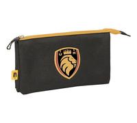 safta Kings League Ultimate MÓSTOLES Federmäppchen für Kinder, ideal für Kinder im Schulalter, bequem und vielseitig, Qualität und Widerstandsfähigkeit, 22 x 3 x 12 cm, Schwarz, Schwarz, Estándar,