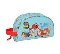 Safta - Kulturbeutel, anpassbar an Paw Patrol, Dino Rescue, Schulorganizer für Kinder mit seitlichem Griff, Schultasche, Maße 26 x 9 x 16 cm