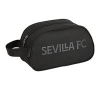 Safta, Kulturbeutel für Kinder, mittelgroß, mit Griff aus Sevilla, 260 x 120 x 150 mm, Unisex, Kinder, Schwarz, Standard, Schwarz, Estándar