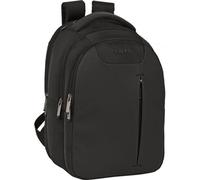 SAFTA Laptop-Rucksack 33,8 cm (13,3 Zoll), Business-Design, tragbar, USB-Port und gepolstertes Fach, leicht und funktional