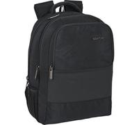SAFTA Laptop-Rucksack 33,8 cm (13,3 Zoll), Business-Design, tragbar, USB-Port und gepolstertes Fach, leicht und funktional
