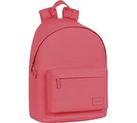SAFTA Laptop-Rucksack, 35,6 cm (14,1 Zoll), leichtes und funktionales Design, schwarzer Laptop-Rucksack, gepolstertes Fach und Taschen, Organizer für den täglichen Gebrauch