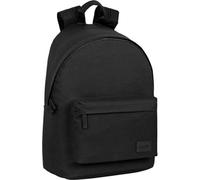 SAFTA Laptop-Rucksack, 35,6 cm (14,1 Zoll), leichtes und funktionales Design, schwarzer Laptop-Rucksack, gepolstertes Fach und Taschen, Organizer für den täglichen Gebrauch