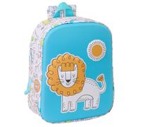 Safta Lion 3d Mini Wheeled 17l 32x43x14 Cm Rucksack