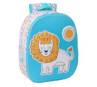 Safta Lion 3d Wheeled 17l 32x43x14 Cm Rucksack