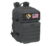 safta M555 BASIC Rucksack für Laptops mit 39,6 cm (15,6 Zoll), ideal für verschiedene Altersgruppen, bequem und vielseitig, Qualität und Widerstandsfähigkeit, 30 x 23 x 48 cm, Grau, Unisex, Kinder, 1