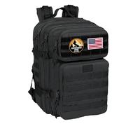 safta M555 BASIC Rucksack für Laptops mit 39,6 cm (15,6 Zoll), ideal für verschiedene Altersgruppen, bequem und vielseitig, Qualität und Widerstandsfähigkeit, 30 x 23 x 48 cm, Grau, Unisex, Kinder, 1