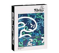 Safta M587 EL KIND GLASSY Geschenkset, Geschenkset, 3er-Pack, Schreibwarenset, besonderes Geschenk, 28 x 6 x 35 cm, Marineblau, Uni, Kinder, 3 Stück, marineblau, Estándar, Casual