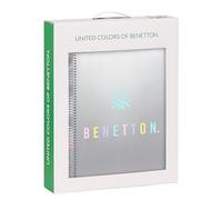 Safta M588 Benetton Varsity Geschenkset, Geschenkset, 3er-Pack, Schreibwarenset, besonderes Geschenk, 28 x 6 x 35 cm, marineblau/grau, Unisex, Kinder, 3 Stück, silber, Estándar, Casual