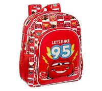 Safta M640 Unisex-Kinderrucksack, 1 Stück, Weiß und Rot, Estándar, Casual