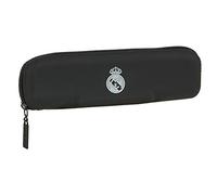 safta Madrid 1a Equipation 20/21 Umhängetasche mit Außentasche, Weiß/Schwarz