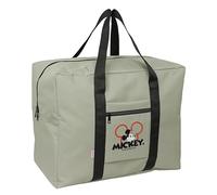 Safta Einkaufstasche MICKEY MOOD Damen – groß 50×28×40 cm Grau, bequem & widerstandsfähig
