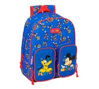 Safta Mickey Mouse 9.50l 28x34x10 Cm Small Backpack Blau Kinder