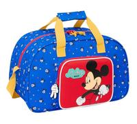 Safta Mickey Mouse Good Day - Sporttasche, Rucksack, ideal für Kinder verschiedener Altersgruppen, bequem und vielseitig, Qualität und Widerstandsfähigkeit, 40 x 23 x 24 cm, blau, M, Casual