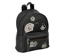 safta Mickey Mouse Mini-Rucksack für den täglichen Gebrauch, ideal für Kinder verschiedener Altersgruppen, bequem und vielseitig, Qualität und Widerstandsfähigkeit, 24 x 12 x 28 cm