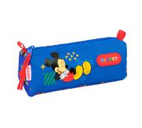 Mickey Mouse Today Federmäppchen mit Reißverschluss und Fach, Federmäppchen für Kinder, ideal für Kinder im Schulalter, bequem und vielseitig, Qualität und Widerstandsfähigkeit, 21 x 7 x 8 cm