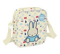 safta MIFFY BUDDY Kleine Umhängetasche für Kinder, ideal für Kinder von 5 bis 14 Jahren, bequem und vielseitig, Qualität und Widerstandsfähigkeit, 16 x 4 x 18 cm, Pastellbeige, M, Lässig