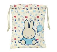 safta MIFFY BUDDY Lunch Bag, Tasche für Snacks, Qualität und maximale Widerstandsfähigkeit, für Mahlzeiten, Freizeit, 20 x 25 cm, Pastellbeige, M, Casual