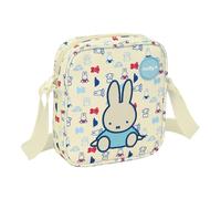 safta MIFFY BUDDY Kleine Umhängetasche für Kinder, ideal für Kinder von 5 bis 14 Jahren, bequem und vielseitig, Qualität und Widerstandsfähigkeit, 16 x 4 x 18 cm, Pastellbeige, M, Lässig