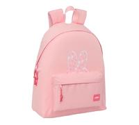 safta Miffy Flores Tagesrucksack für Kinder, Qualität und maximale Festigkeit, bequem und vielseitig, 33 x 15 x 42 cm, Pink, M, Casual