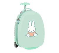 safta Miffy Friends Kabinentrolley, 40,6 cm, Koffer mit Rädern, Sicherheitsschloss, Leichter Koffer, 28 x 23 x 43 cm, Babyblau, M, Casual
