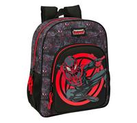 Safta Miles Morales 15l 32x38x12 Cm Backpack Schwarz,Grau Kinder