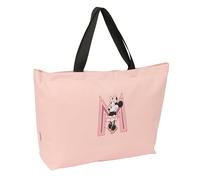 safta MINNIE BLUSH - Einkaufstasche für Damen, große Shopping-Tasche, bequem und vielseitig, Qualität und Widerstandsfähigkeit, 54 x 13 x 34 cm, Rosa, Rosa, Estándar, Casual