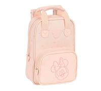 safta Unisex Kinder Artikel Kinderrucksack mit Griffen Minnie Mouse Baby, bunt, Medium