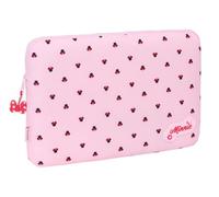 Safta Laptoptasche Minnie Mouse NAIVE 15,6 Zoll hellrosa M - für Kinder, bequem, widerstandsfähig