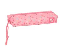 Safta Moos Passion Federmäppchen, rechteckig, für Kinder, ideal für Kinder im Schulalter, bequem und vielseitig, Qualität und Widerstandsfähigkeit, 22 x 7 x 40 cm, bunt, M, Casual