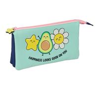 safta Mr. Wonderful Estrella Federmäppchen für Kinder, ideal für Kinder im Schulalter, bequem und vielseitig, Qualität und Widerstandsfähigkeit, 22 x 3 x 12 cm