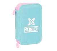 safta München Heaven Schulmäppchen für Kinder, bunt, mit 28 nützlichen Utensilien, ideal für Kinder von 5 bis 14 Jahren, bequem und vielseitig, Qualität und Widerstandsfähigkeit, 12,5 x 4 x 19,5 cm,