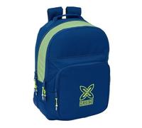 Safta München North Schulrucksack für Kinder, ideal für Kinder verschiedener Altersgruppen, bequem und vielseitig, Qualität und Widerstandsfähigkeit, 32 x 15 x 42 cm, marineblau, M, Casual