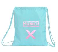 Safta München Sky Rucksack, flach, groß, ideal für Kinder verschiedener Altersgruppen, bequem und vielseitig, Qualität und Widerstandsfähigkeit, 35 x 40 cm, Farbe, hellblau, Estándar, Casual